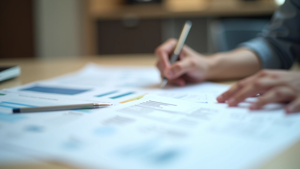 Finanzielle Planung mit Diagrammen und Tabellen